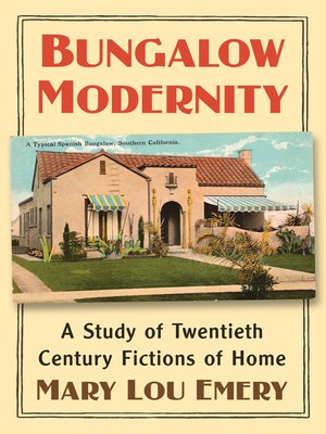 cover image of Bungalow Modernity